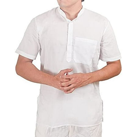 

Royal Kurta Cotton Blend Short Sleeve Kurta