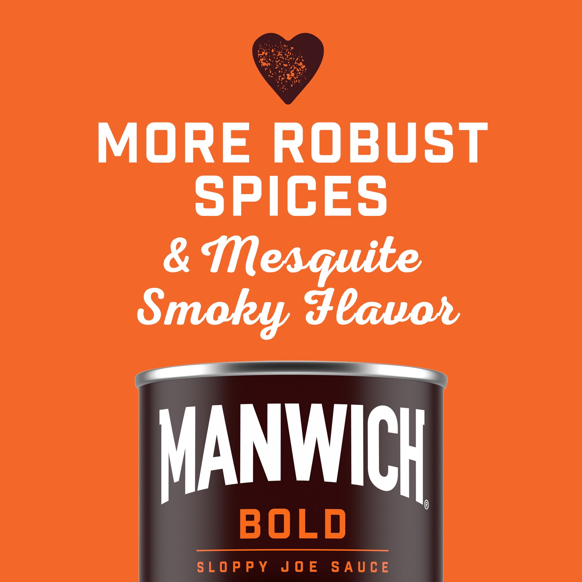 (3 pack) Manwich Bold Sloppy Joe Sandwich Sauce, 24 oz