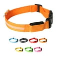 thumbnail image 3 of USB Rechargeable Collier Lumineux pour Animaux de Compagnie Collier Lumineux pour Animaux de Compagnie Collier Lumineux pour Animaux de Compagnie avec Sangle, Orange, M, 3 of 7