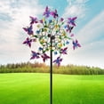 thumbnail image 1 of Cinturón , , Molino , Jardín, Patio, Decoración de Césped, Molinillos Plegables, Decoración de Molinetes Mariposa CUTICAT Spinner de viento de césped, 1 of 8
