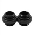 thumbnail image 2 of 8 Unids G1 / 4 Mini Rosca Externa Macho A Macho Refrigeración por Agua Giratorio Adecuado Adaptador Conector de Refrigeración por Agua Componentes del Radiador Negro, 2 of 5