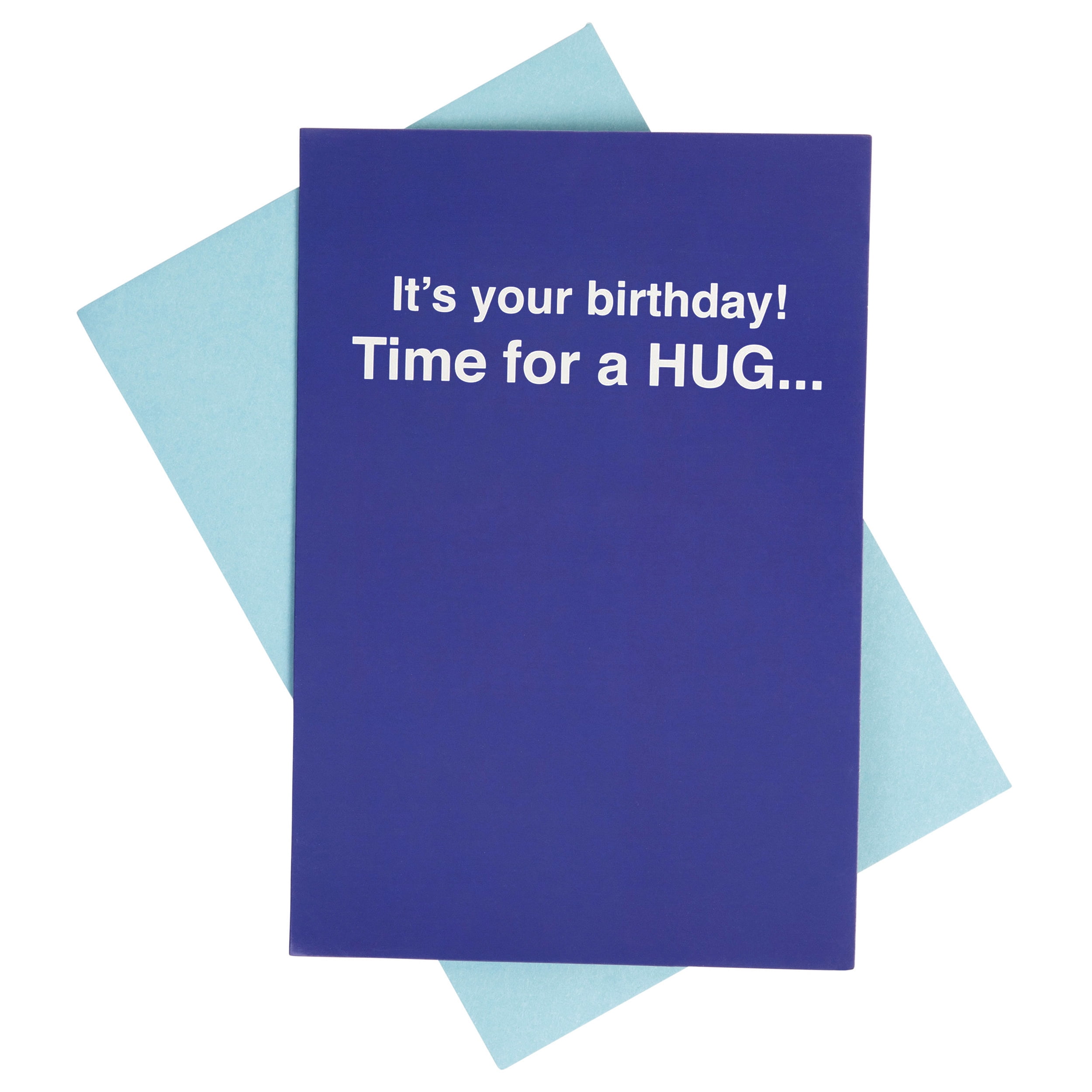 What Do You Meme?® Birthday Card (I Don't Do Hugs)