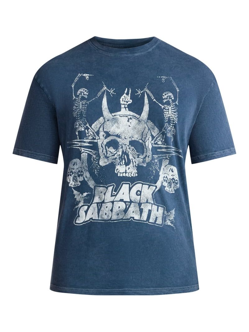 Black Sabbath Men's & Big Men's Graphic T-Shirt, Sizes S-3XL