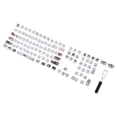 thumbnail image 1 of Teclas PBT, Sublimación De Tinta Teclas De Pared Ultra Gruesas De 5 Lados Resistencia A Altas Temperaturas Para Teclados Mecánicos Para Teclados ópticos ANGGREK Inglés-Coreano, 1 of 8