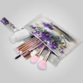 thumbnail image 2 of 2 Pack Wet Dry Bags,Oil Painting Of Pansies Waterproof Reusable Dual Zipper Bags for Swimwear, Gym Clothes, Toiletries, Baby Diapers, 2 of 8