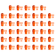 thumbnail image 1 of WDOplteas 40 Uds para Pulgar Protector Dedos Tijeras Cosecha Verduras para Uñas Metal (L), 1 of 8