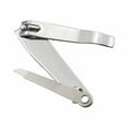 thumbnail image 2 of EXLEAF 2026 New Nail Clipper,Premium Stainless Steel Fingernail and Toenail Clipper Cutters with Swing-Out Attached Metal File,Deluxe Sharp Effortless Nail Clippers for Men&Women (Silver), 2 of 4