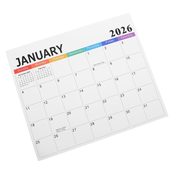 SEWOART Magnetic Refrigerator Calendar with 18 Months Planning Large Grid Dry Erase Fridge Planner
