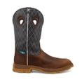 thumbnail image 3 of TWISTED X Adult Male 12in UltraLite X Brown/Dark Electric Blue Work Boots, Size: 12, Width: D, 3 of 6