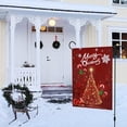 thumbnail image 5 of Merry Christmas Garden Flag 12 x 18 Inch Vertical Double Sided Glowing Xmas Trees Landing Gift Boxes Winter Holiday Decoration Outdoor Yard Lawn Flag, 5 of 6
