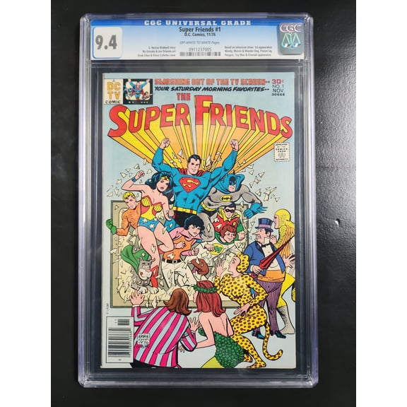 Super Friends #1 - CGC 9.4 Comic Book