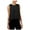 black, variant on Rachel Roy Womens Lace Inset Sleeveless Blouse Top, Black, X-Small
