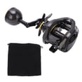 thumbnail image 1 of Carrete de pesca BW300 Baitcasting, 16Kg de gran fuerza de arrastre, sistema de freno magnético de fibra de carbono, carrete de pesca BW300 mano izquierda, 1 of 10