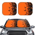 thumbnail image 2 of Fotbe Halloween Bats Juego de 2 Piezas de Parasoles para Parabrisas | Bloqueador Solar para Auto | Accesorios Plegables para Protección Solar Interior-Large, 2 of 6