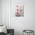 thumbnail image 3 of Stunning Pink Flowers Canvas Wall Art 12X16inch Prints of Abstract Bouquet in Vase. Gorgeous Decor for Teen Girl's Bedroom, Pink Floral Picture Poster for Bathroom, 3 of 7