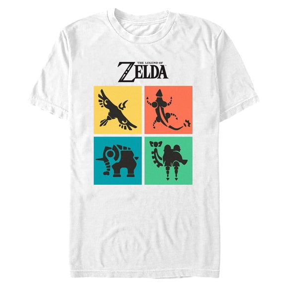 Mens Nintendo Colorful Divine Beasts T Shirt