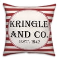 thumbnail image 2 of Creative Products Kringle & Co. 18 x 18 Spun Poly Pillow, 2 of 3