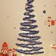 thumbnail image 1 of Boovnll 5 Metres Christmas Ribbon Stretch Lights Strip Ambient Lights Beads Decoration Strip Party Decoration Shop Colourful String Lights Wool Strip Lights, Christmas Decorations, 1 of 6