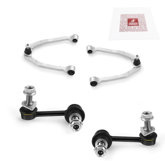 Metrix Premium Chassis Parts - 4 PC Front L/R Upper Control Arm & Front Sway Bar Stabilizer End Link Kit Fits 03-07 Infiniti G35 RWD, 03-09 Nissan 350Z RK621690 RK621936 K750101 K750100