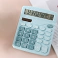 thumbnail image 3 of ruhuadgb Electronic Calculator LCD Display Two-way Power 12 Digits Solar Battery Financial Scientific Calculator for Office, 3 of 7