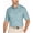 Aqua, variant on Greg Norman Men's Performance Golf Polo Shirt, Moisture Wicking PlayDry, Lightweight Breathable Short Sleeve (Medium, Blue)