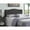 Dark Gray, variant on Naomi Home Cassandra Queen size headboard only, Height Adjustable Queen Size Headboard, Button Tufted Headboard with 12 Positions, Metal Legs, Wall/Bed Mount, Linen Fabric headboard Queen, White