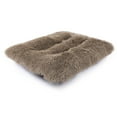 thumbnail image 2 of Plush Pillow Pet Bed for Dogs & Cats Dog Crate Mat Pad Bolster, 2 of 7