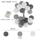 thumbnail image 4 of Guirnalda de luces decorativas con forma de globo de cristal, impermeable, funciona con pilas, para decoración de exteriores, con control remoto, para fiestas, bodas y Navidad, 4 of 8