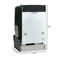 thumbnail image 3 of 18 in. ADA Panel Ready with 8 Place Settings 52 DB Dishwasher in Stainless-Steel (KM-DW1852-PR), 3 of 13