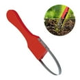 thumbnail image 4 of Bracelet Weeder Tool, Iron Hoop Design, UV Resistant Plastic Handle, Portable for Weeding, Loosening, Planting, Home Gardens, 4 of 7
