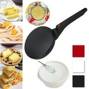 Cheers 20cm Home Electric Crepes Maker Non-Stick Pancake Pan Frying Griddle Machine
