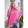 thumbnail image 4 of Women's Rose Rhinestone MAMA Graphic T Shirt, 4 of 5