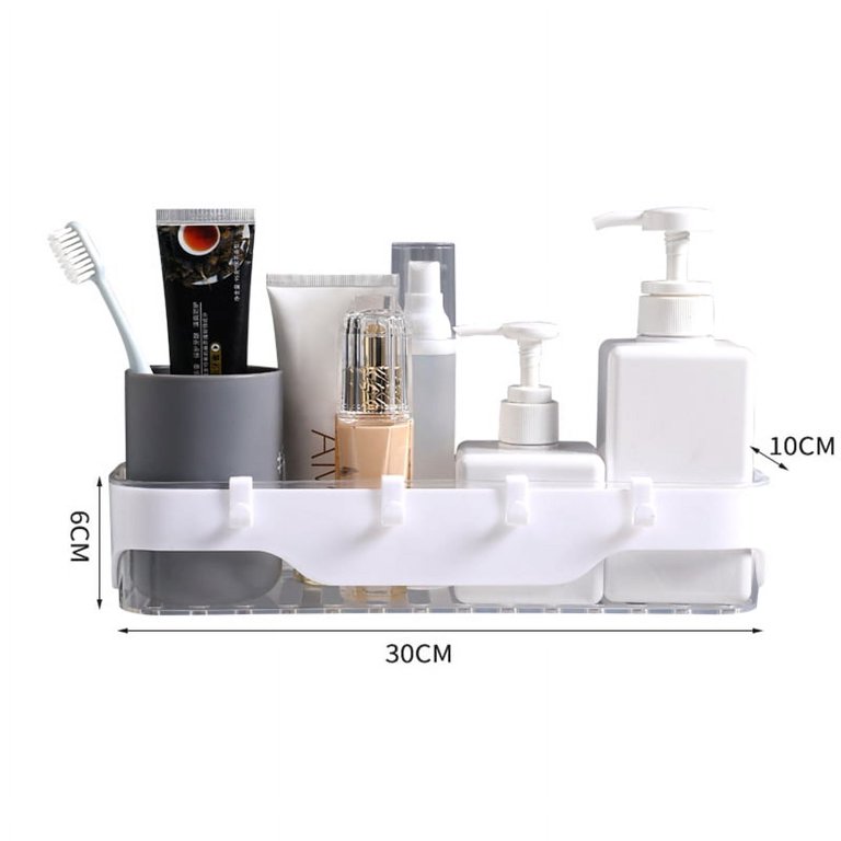 Home Bathroom Storage Rack Multifunction Strong Adhesive Rack