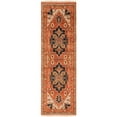 thumbnail image 2 of Surya Zeus ZEU-7805 36x144" Runner Traditional Wool Rug in Brick Red/Olive, 2 of 3