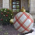 thumbnail image 4 of IFnwsv Inflatable Christmas Ball Ornaments Large PVC Xmas Blow Ball Decorations Giant Inflatable Ornaments for Christmas Blow up Yard Decor, 4 of 4