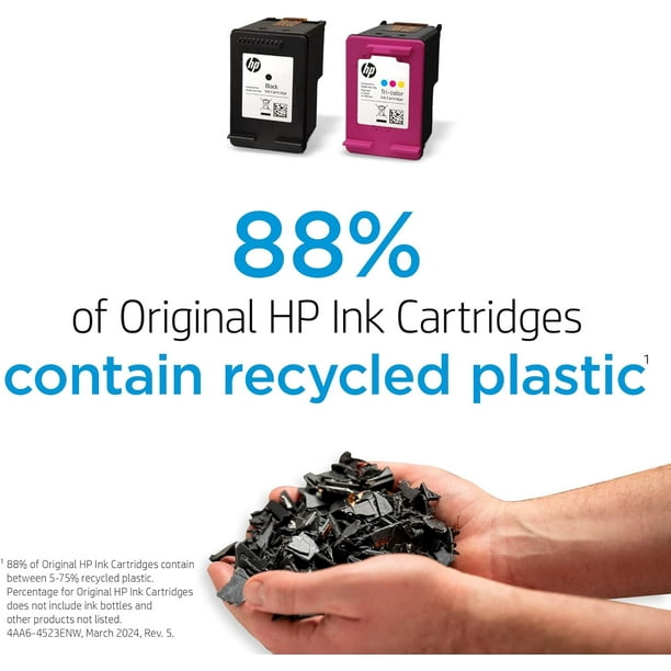 HP 65 Black Original Ink Cartridge (N9K02AN) - Walmart.ca