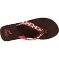 thumbnail image 7 of NORTY Women's Flip Flop Thong Beach Pool Casual Sandal 41160-5B(M)US (Brown/Pink), 7 of 7