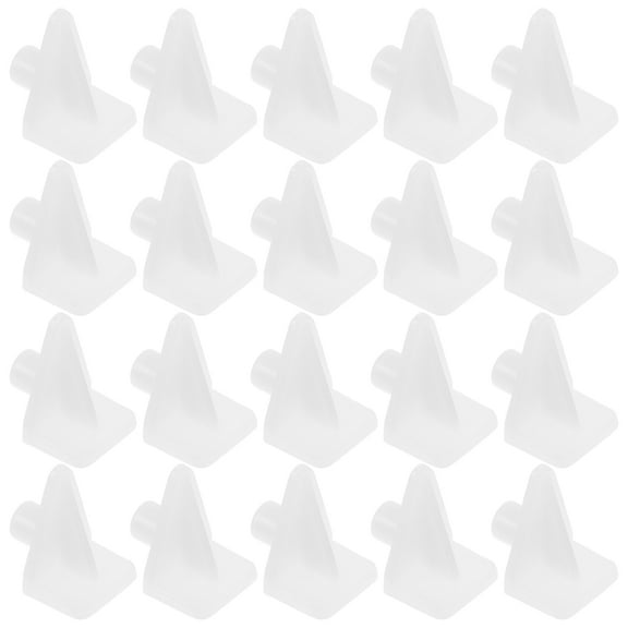 Zehuanyu 100pcs White Plastic Shelf Pins Shelf Support Pegs For Cabinets Cupboards And Bookcases Shelf Holder Pins For Wood Shelving Shelf Bracket Pegs