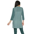 thumbnail image 3 of Moomaya Printed Side Slit Short Kurta Tunic For Women Summer Wear Ladies Kurti, 3 of 5