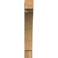 thumbnail image 2 of Ekena Millwork 6"W x 34"D x 42"H Thorton Block Rough Sawn Bracket, Western Red Cedar, 2 of 25