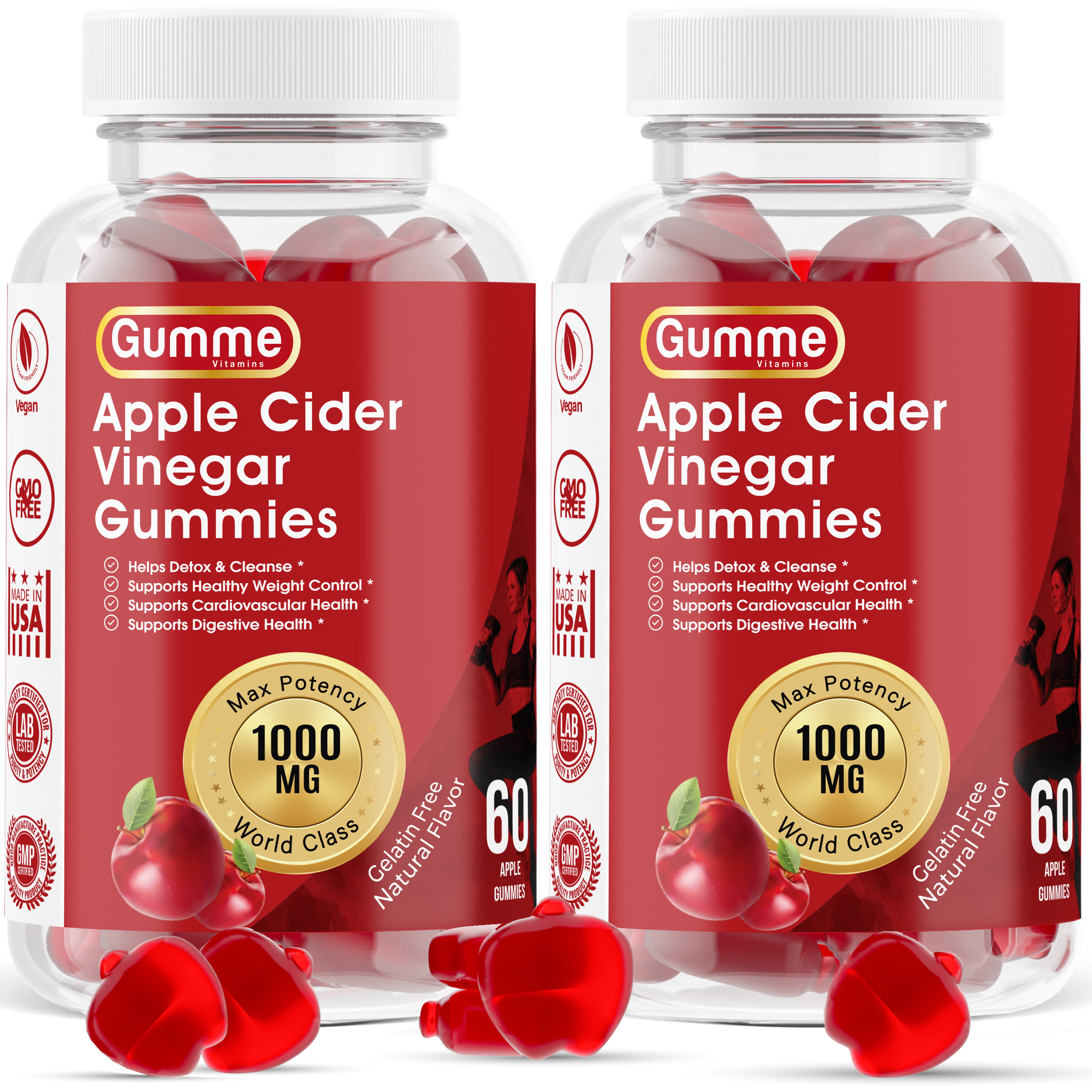 GumMe Apple Cider Vinegar Gummies Weight Loss, Lose Weight ACV Gummy