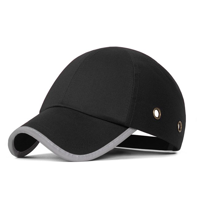 Gorra de béisbol reflexiva del trabajo respirable de la cáscara interna del ABS del casquillo anticolisión de la construcción