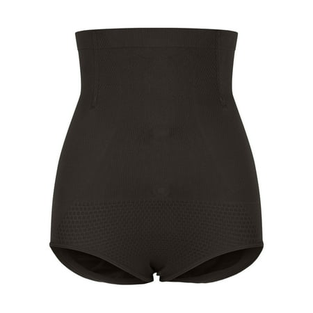 Tummy Shapewear Panties for Women High Waisted Body Shaper Slim Fitting Shapewear Underwear Girdle Panty Drawstring Workout Sweatpants Black XXL