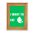 thumbnail image 1 of Eat Pancake Desire Life Desktop Wooden Photo Frame Display Picture Art Painting Multiple Sets, 1 of 3