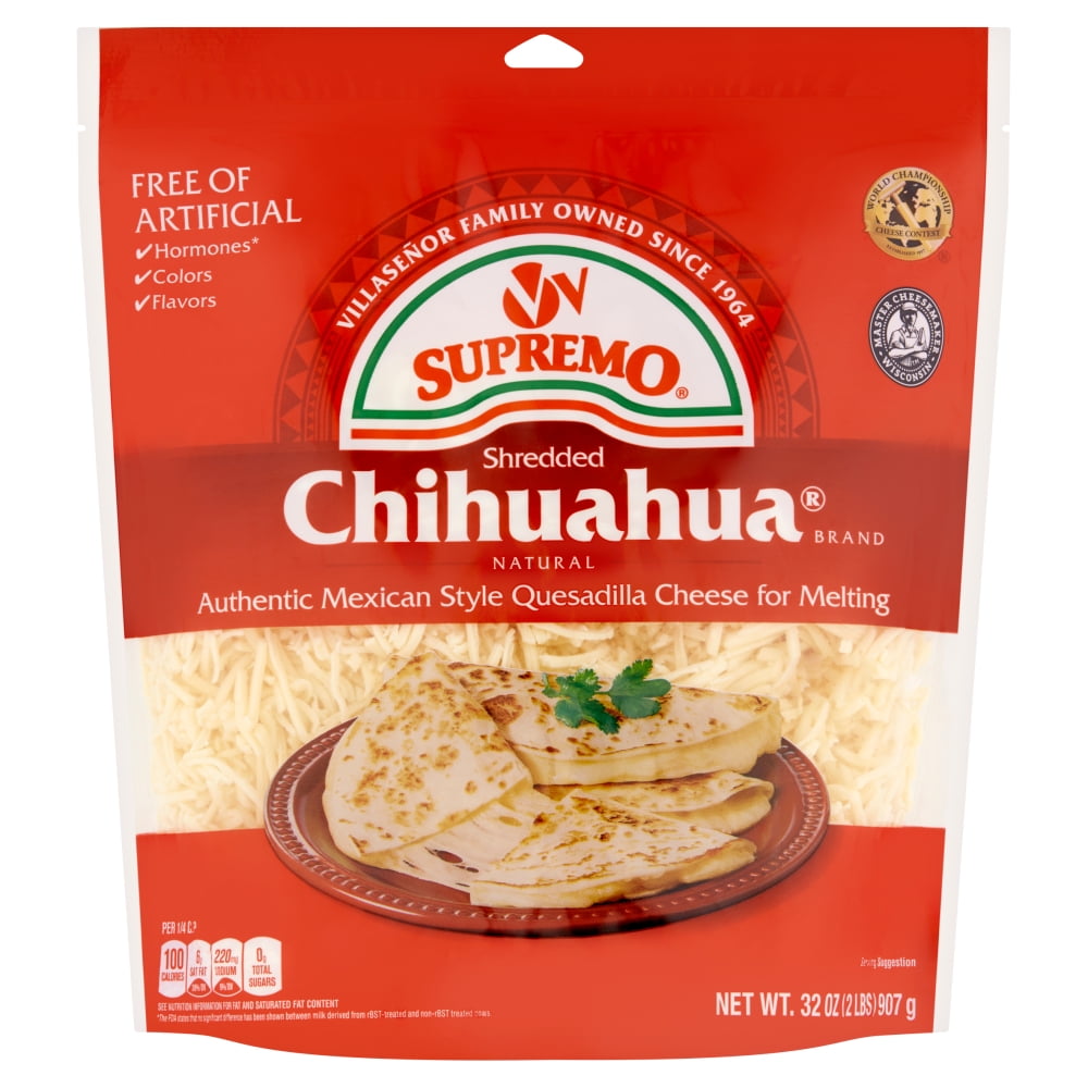 V&V Supremo Chihuahua® Brand Authentic Mexican Style Quesadilla Natural