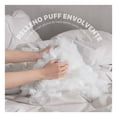 thumbnail image 3 of Set Edredón Puff Acolchado de Lujo con Funda de Almohada, Algodón Esquimal (Crudo, Individual), 3 of 7