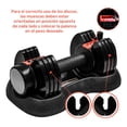 thumbnail image 2 of Set 2 Mancuernas Pesas Ajustables Automaticas 5 A 25lb Gym, 2 of 5
