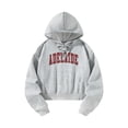 thumbnail image 2 of Sudadera de Manga Larga Del Jersey de Los Equipos Del Activewear de Las Sudaderas con Capucha de Del Top de La Sudadera de Las Mujeres para L, 2 of 8