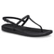 thumbnail image 2 of Sandalias Crocs Miami Tanga para mujer, color negro, talla 11, 2 of 7