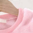 thumbnail image 5 of WOYY Little Girls Pajamas Cartoon Cat Long Sleeve Pullover Sweatpants, Sizes 5-6, 5 of 5